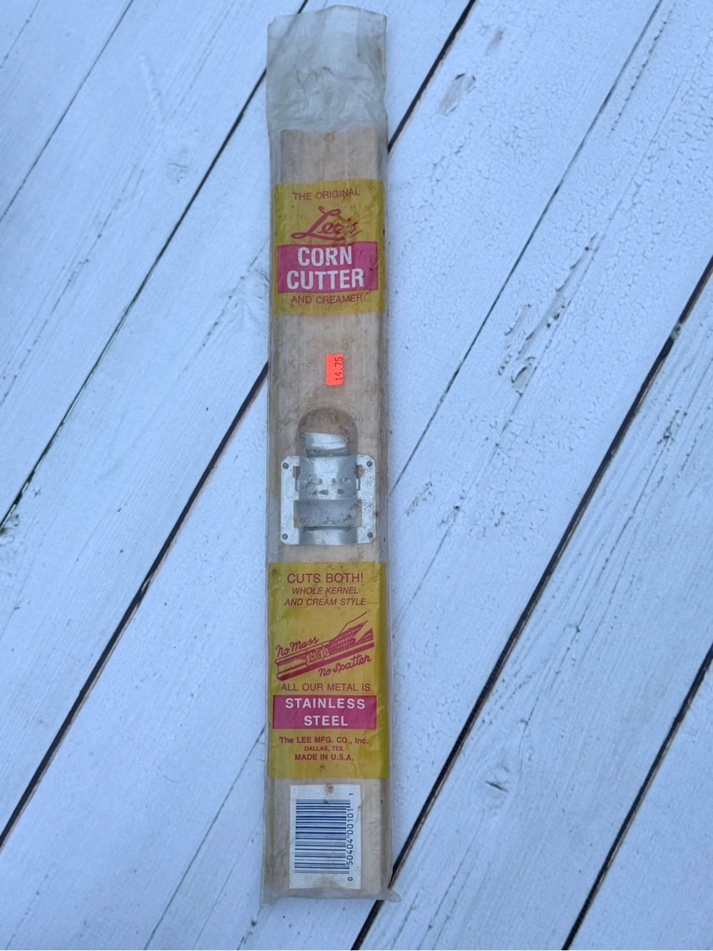Lee Yellow and Pink Corn Cutter in Original Sleeve